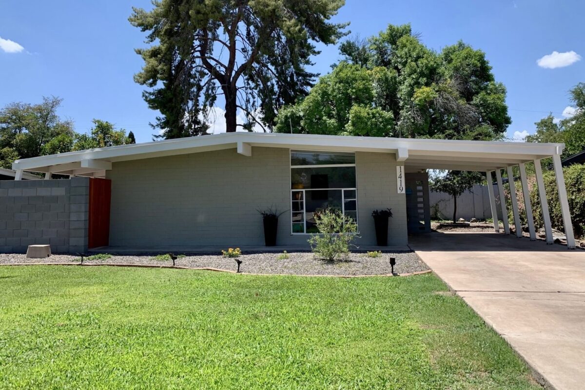 Mid-century modern Ralph Haver home in Mayfair Manor Phoenix