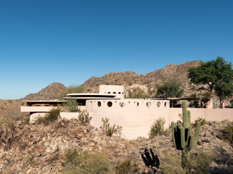 Frank Lloyd Wright architect home